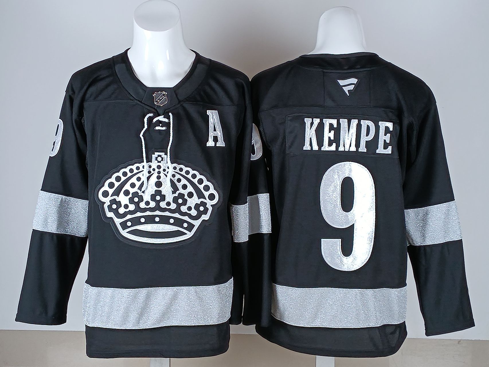 Men 2026 Los Angeles Kings #9 Kempe Black NHL Jersey style 02
